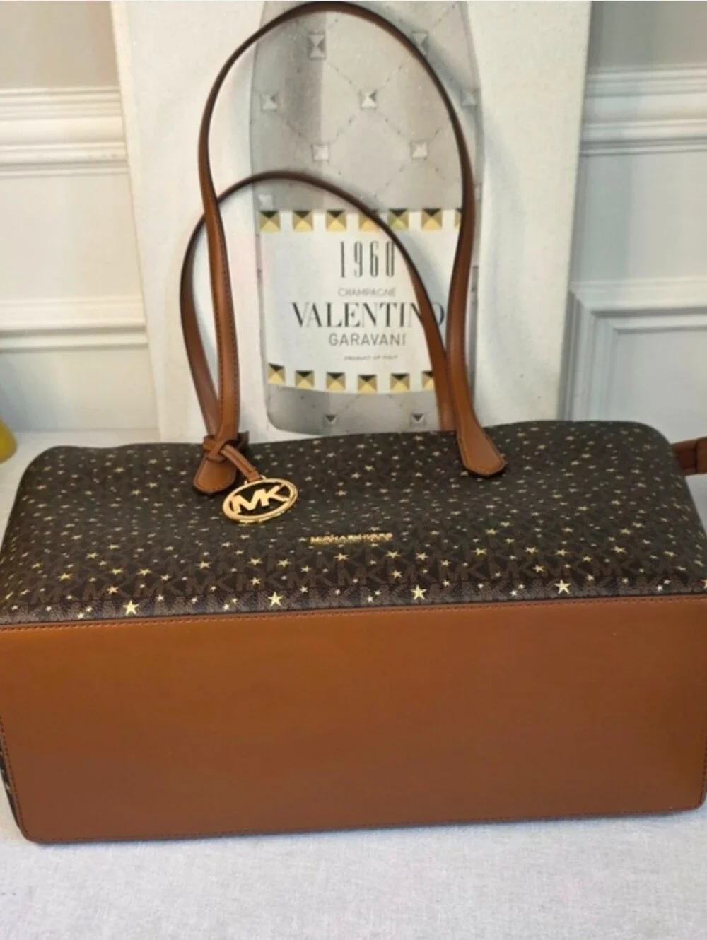 Michael Kors Arden Large Printed Logo Tote Bag